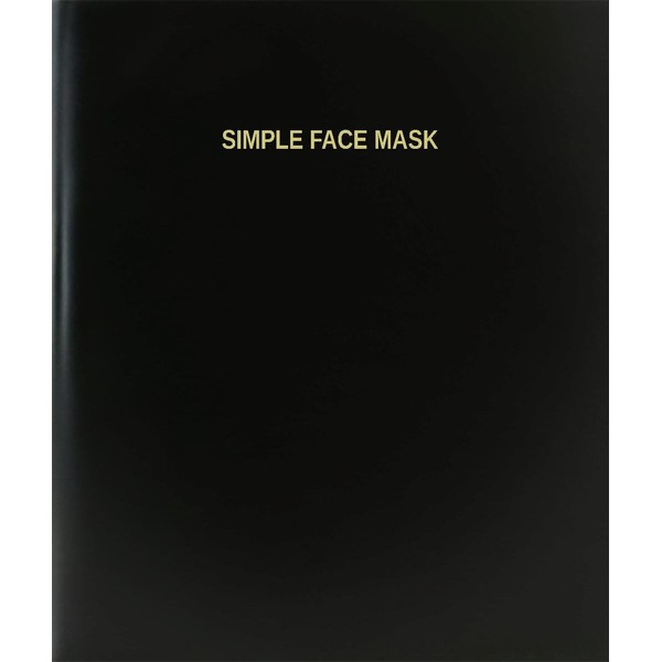 BookFactory Simple Face Mask Log Book/Journal/Logbook - 120 Page, 8.5''x11'',