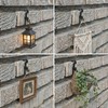 Anserdrm 10Pack Metal Brick Hangers,Hanging No Drill Outdoor Decorations Hangers