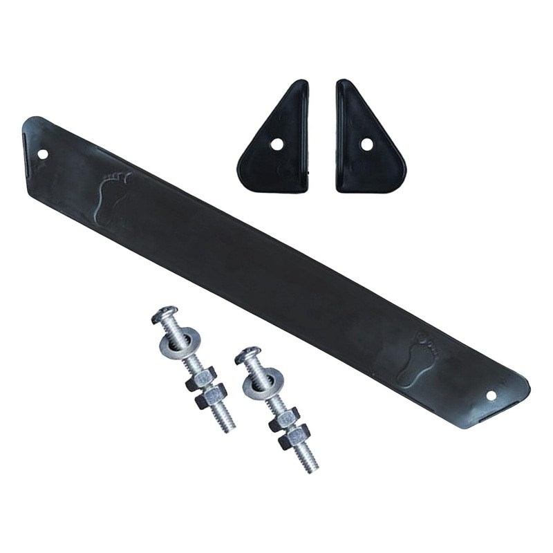 Black Stroller Footrest Replacement Adjustable Stroller Extension Footboard for Babies