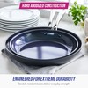 Blue Diamond Cookware Hard Anodized Ceramic Nonstick, 10" and 12"
