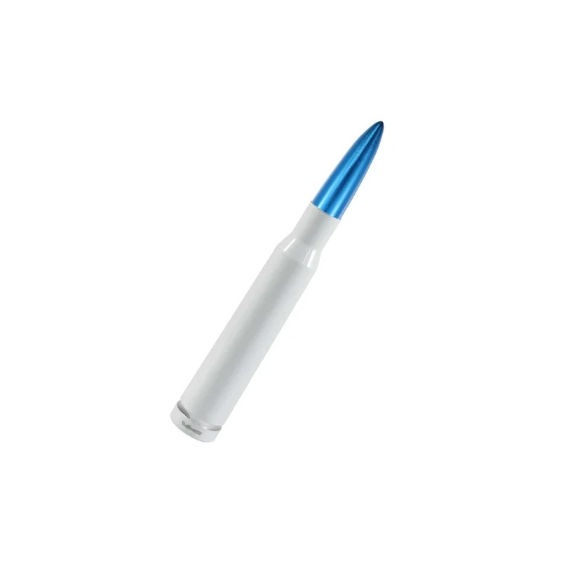 VMS Blue White Bullet Antenna for Nissan Titan Frontier Xterra