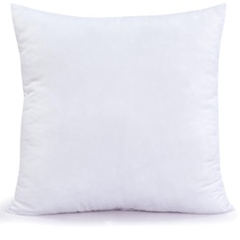 ROYALE LINENS Throw Pillow Insert - Square Pillow - Bed & Couch Pillow - Sofa Pillow Insert - Decorative Pillow Insert - Inner Cushion - Pillow & Shams Stuffer White 1 Pack 22 x 22 Inch Pillow Insert