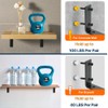 SAYAYO Floating Shelf Brackets Heavy Duty 7 Inch, 1/5 Inch
