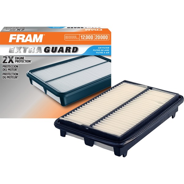 FRAM Extra Guard CA11010 Replacement Engine Air Filter for Select 2010-2013 Acura MDX/ZDX (3.7L) Models, Provides Up to 12 Months or 12,000 Miles Filter Protection