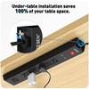 7 Outlet Metal Long Power Strip with Overload Protection 6ft