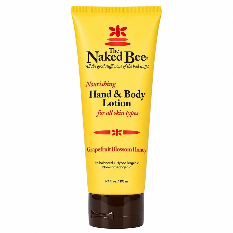 Naked Bee Grapefruit Blossom Honey Hand and Body Lotion Large