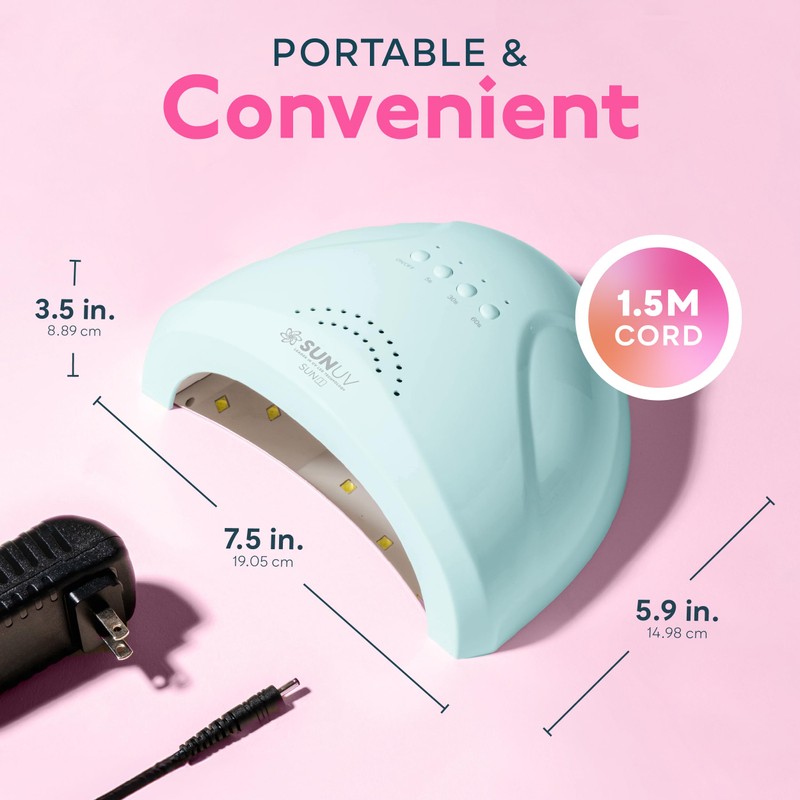 SUNUV Nail Dryer, UV Light for Gel Nail Polish Professional