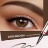 GXGM Eyebrow Pencil, Waterproof 2-in-1 Dual-Ended Microblading Eyebrow Pencil, Smudge-proof