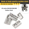 EIHI 10x M6 sliding nut spring ball swivel mounting material