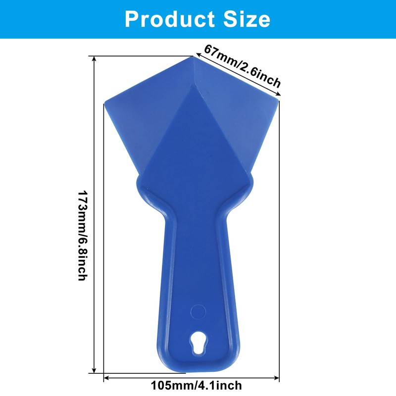 Moicstiy Drywall Trowel Plastic Inside Corner Trowel Tool for Drywall