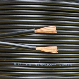 Auline 20m Black Speaker Cable Wire 42 Strand 16 AWG 1.3mm2 HiFi Surround Sound