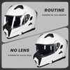 ILM Motorcycle Modular Full Face Helmet Flip up Dual Visor