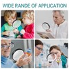 Large Magnifying Glass with 37 LED Light, 10X 20X 45X
