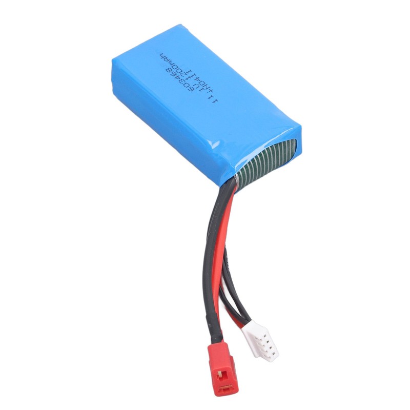 Remote Control Boat Battery Lightweight Safe 11.1V 1200mAh Battery Remote