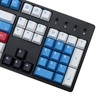 MOLGRIA Keycaps Lilith, 130 Set Blue and White Keycaps for