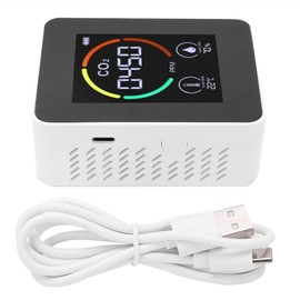 CO2 Detector Carbon Dioxide Gas Concentration Meter Temperature Humidity Measuring Machine