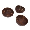 Coconut Bowl Set Leakage Proof Reusable Hand Polished Coconut Shell