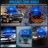 OPL5 Blue LED Rooftop Strobe Beacon Lights 16 Inch, Beacon