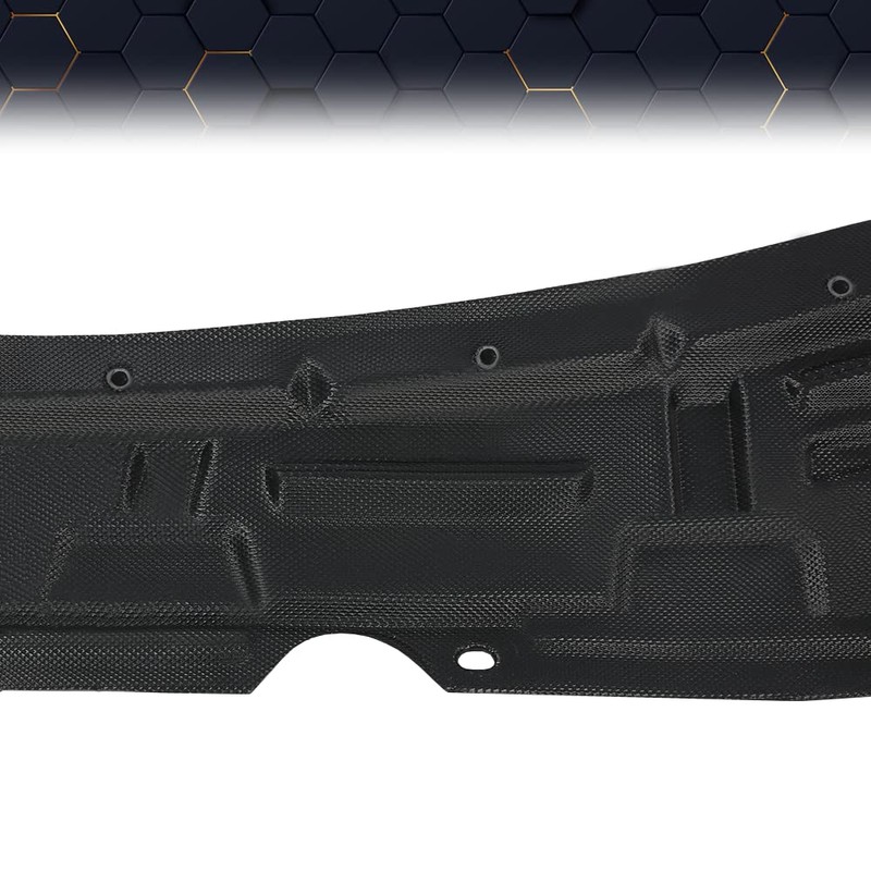 PIT66 Front Engine Splash Shield Compatible with 2007-2012 Nissan Versa