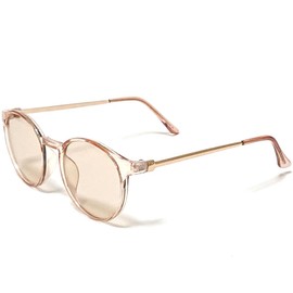 FashionBerry Classic Boston Sunglasses Date Glasses, Eye Friendly, No Fatigue, UV Protection, Fashion Glasses, Unisex, Lightweight [99% UV Rating Lenses], 4. C Brown x L Brown