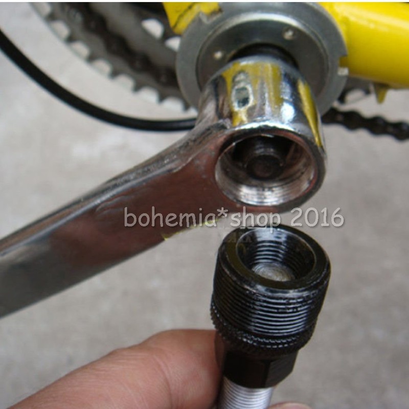 Emotree Bicycle Crank Puller, 2 in 1 Tool Set, Bottom