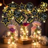 ChristmaxStore 30 Pack Graduation Decorations for Class of 2025-golden and