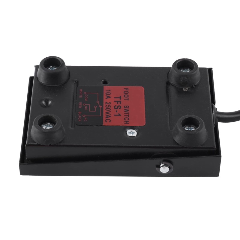 2 Pins Foot Pedal Power Controller Switch Hands-Free for TIG