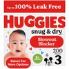 Huggies Size 3 Diapers, Snug & Dry Baby Diapers, Size