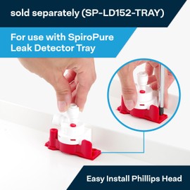 SpiroPure SP-LD100 Mechanical Leak Detector for Undersink Water Filtration and Reverse Osmosis Systems (1 Pack)