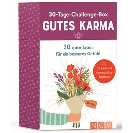 30-Tage-Challenge-Box Gutes Karma: 30 gute Taten für ein besseres Gefühl