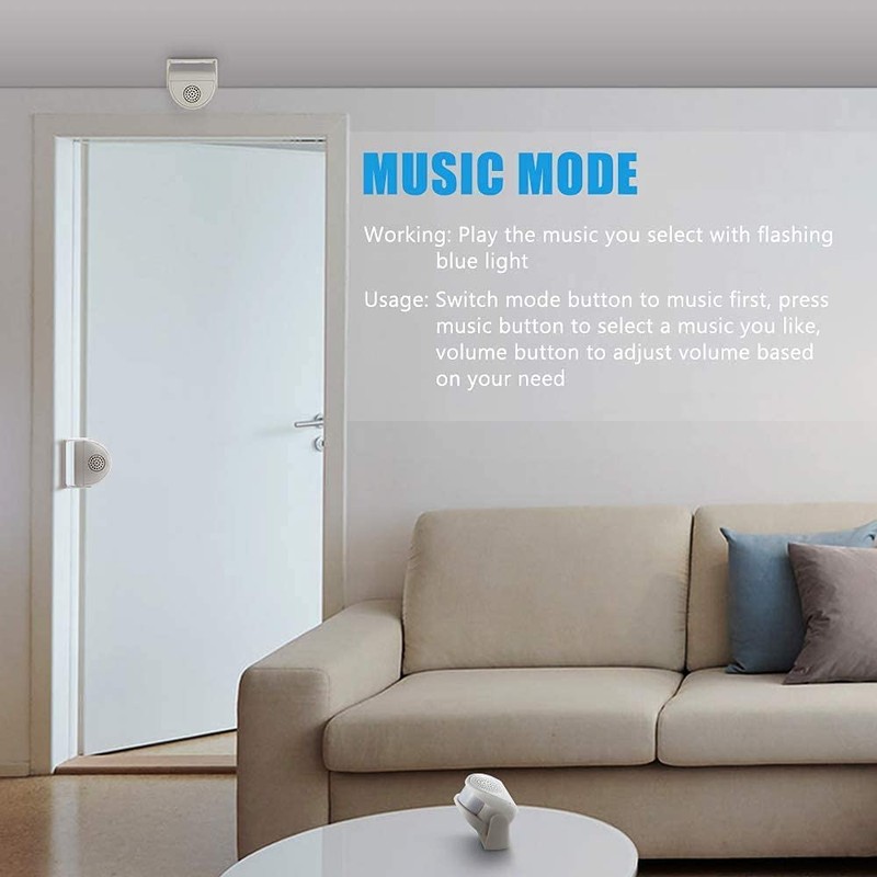 KERUI Wireless PIR Motion Sensor Door Bell Shop Visitor Alert