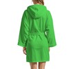 PETTI Artigiani Italiani- Unisex Bathrobe, Hooded Microfiber Bathrobe, 100% Made