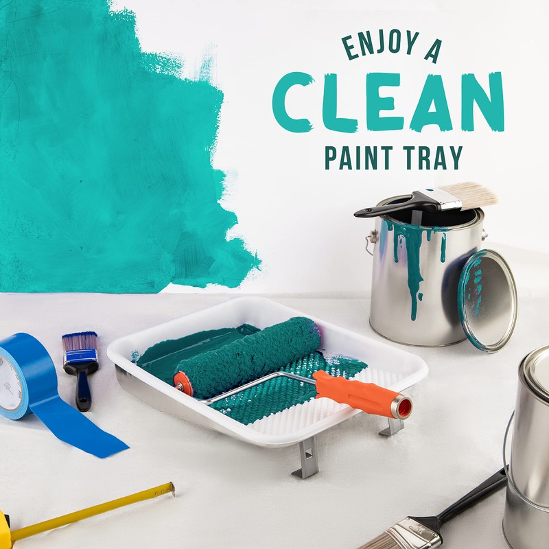 Unvert Paint Tray and Liner Set, Set Includes 9" Reusable