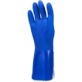 Rubber Household Gloves - Cotton Lined Dishwashing Kitchen Gloves (2 Pair, Small)