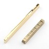 Unxuey 6pcs 6 String Golden Brass Guitar Bridge Pins and