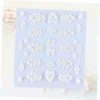 Ipetboom Nail Art Sticker Kit 40 Snowflake Nail Decals for