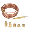 HERCHR 59inch Gas Thermocouple, Gas Stove Universal Thermocouple Fireplace Replacement
