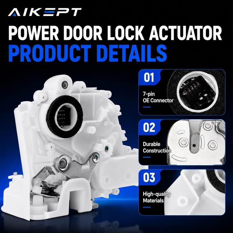 AIKEPT 72110-SWA-A01 Front Right Passenger Side Door Lock Actuator 937-566