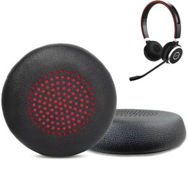 Ear Pads for Plantronics Headset Replacement Ear Cushions Compatible with Plantronics Blackwire C310 C320 C3200 C3210 C3220 C3320 Jabra Evolve 65 40 30 65UC 65MS 40UC 40MS 30US Headsets (2 Pack)