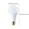 Radar Motion Sensor Light Bulb 12W (100-Watt Equivalent) E26/E27 6500K