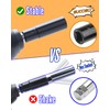 7 Spline Lug Nut Key, 1/2" Drive Impact Socket Fit