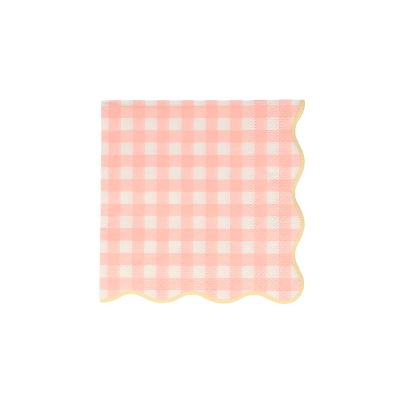 Meri Meri Servilletas pequeñas Gingham
