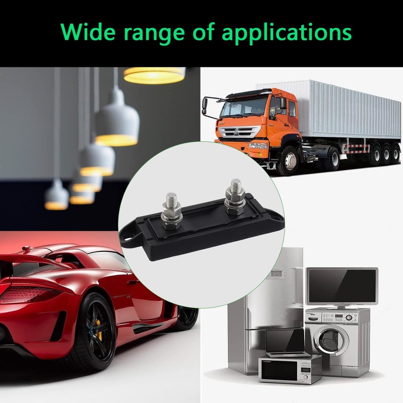 SIGANDG MEGA AMG Automotive Fuse Holder for ANM Bolt-On Fuse