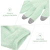 Minkissy Fingerless Gloves Moisturizing Socks Set Overnight Hand Mask Gloves
