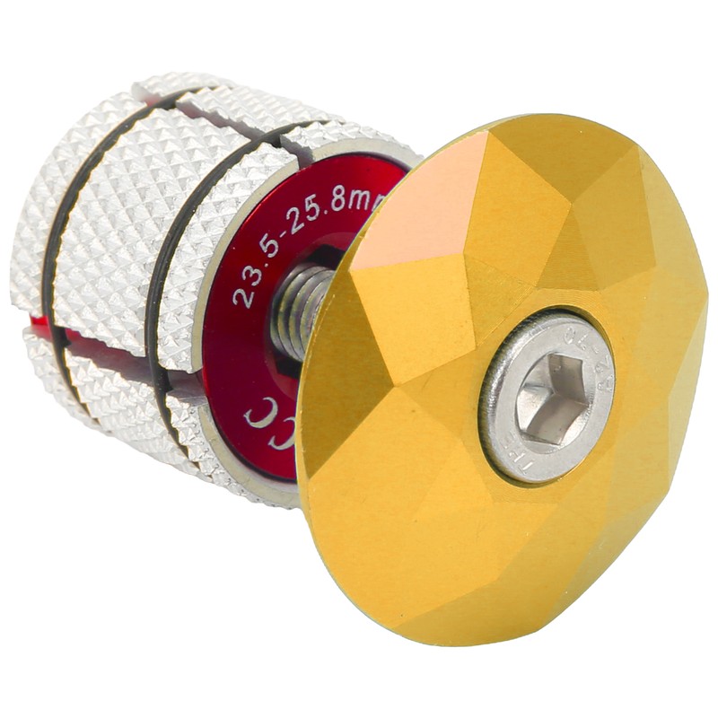 Bike Headset Expander Stem Top Cap Aluminum Alloy Compression Plug