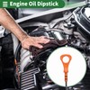 X AUTOHAUX Oil Dipstick Oil Level Dip Stick No.266112A300 for