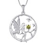 FJ Guardian Angel Necklace Pendant, 925 Sterling Silver, Angel Chain,