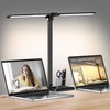 CHARYJOD Dimmable LED Desk Lamp with USB Charging Port, 50