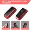 QBUC for Mazda Key Fob Cover Case with Keychain,Compatible with