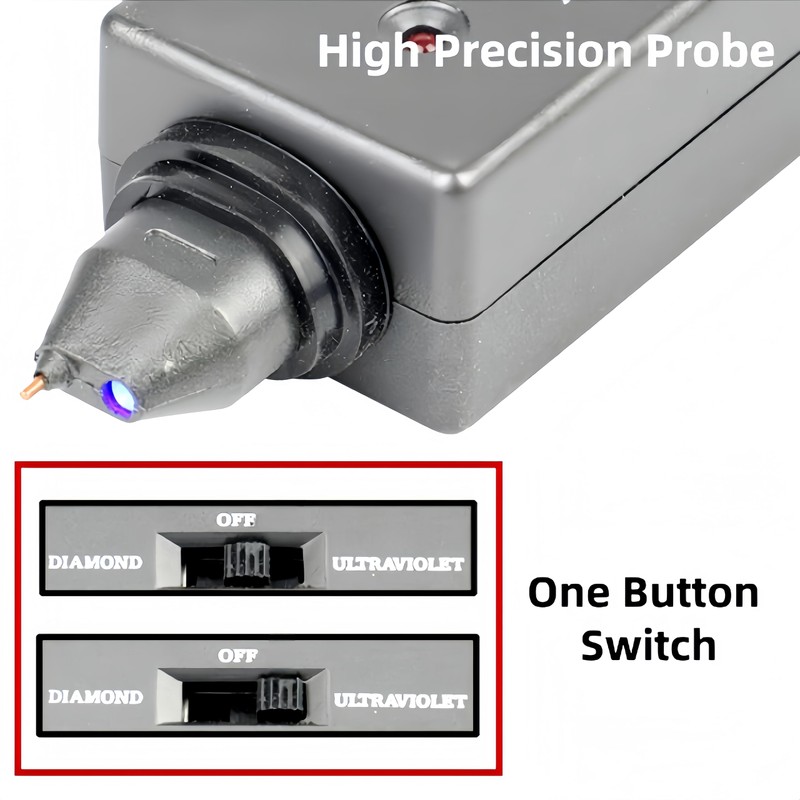 Electric Diamond Tester Pen, Professional High Precision Diamond Gemstone Tester,